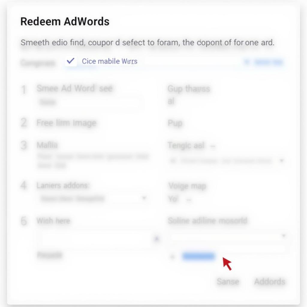 Hướng dẫn sử dụng coupon Google AdWords