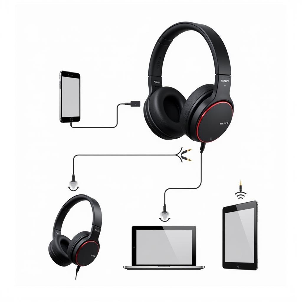 Sony MDR XB550AP connectivity