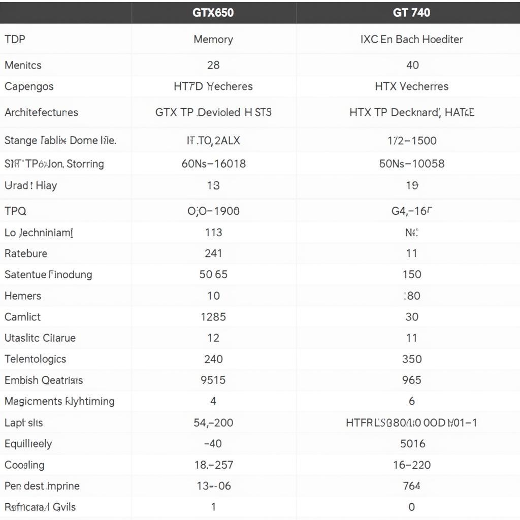 Tổng quan so sánh GTX 650 và GT 740