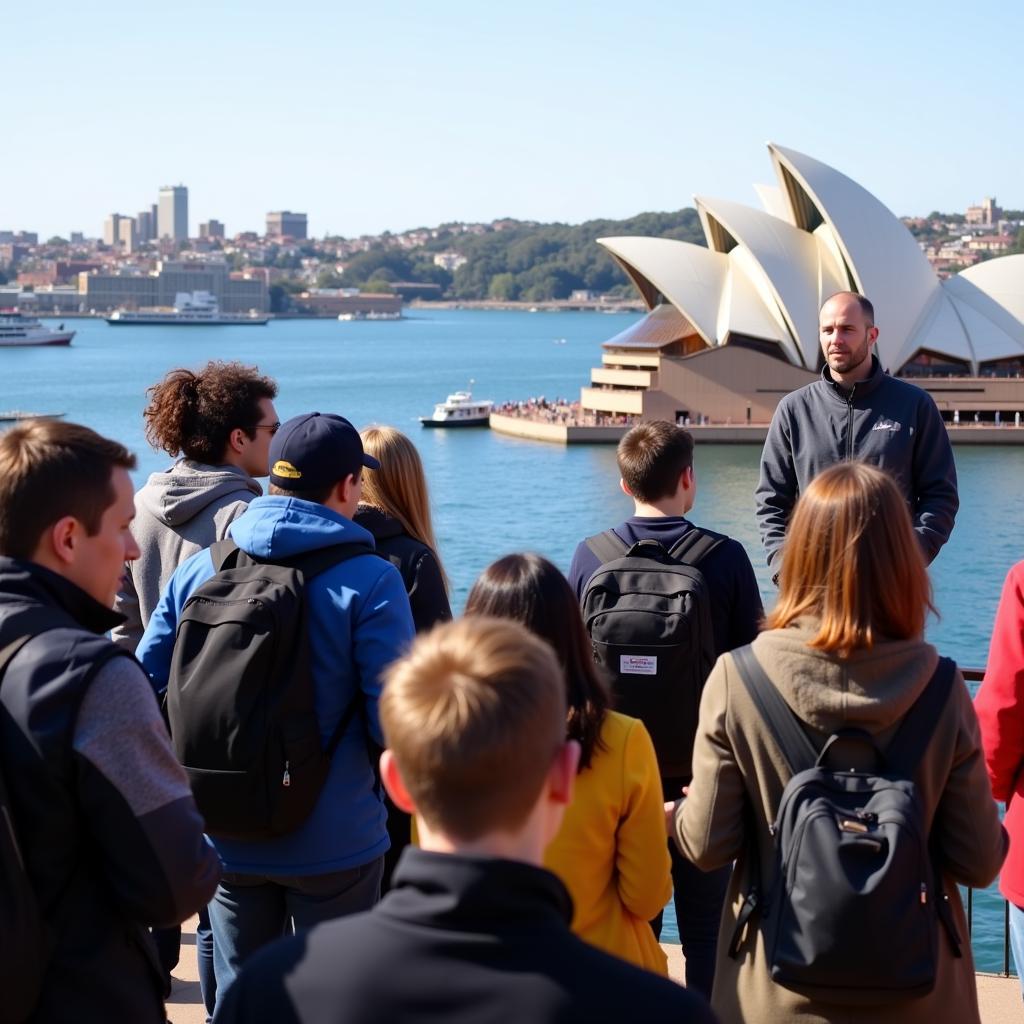 Tham quan Nhà hát Opera Sydney cùng hướng dẫn viên