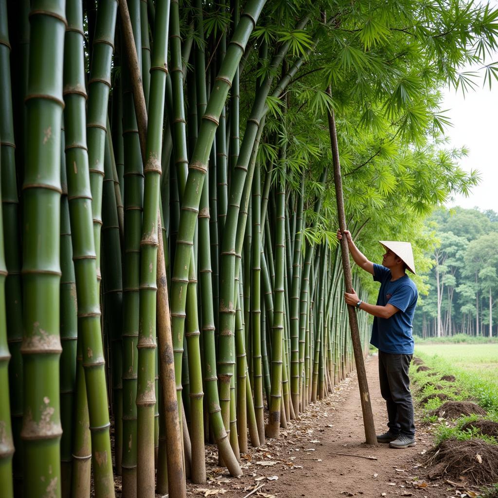 Trồng tre khổng lồ Thái Lan tại Việt Nam