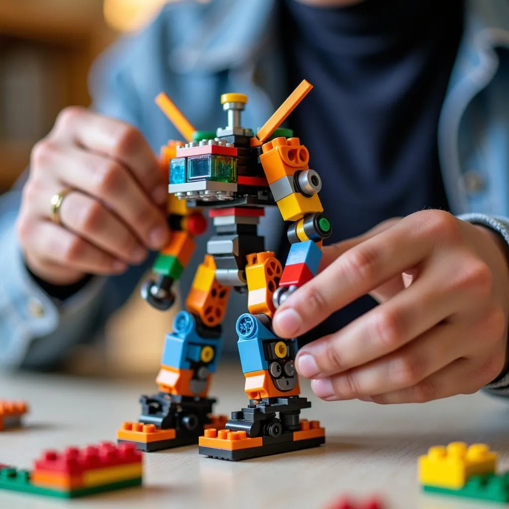 Tự thiết kế mô hình Lego robot