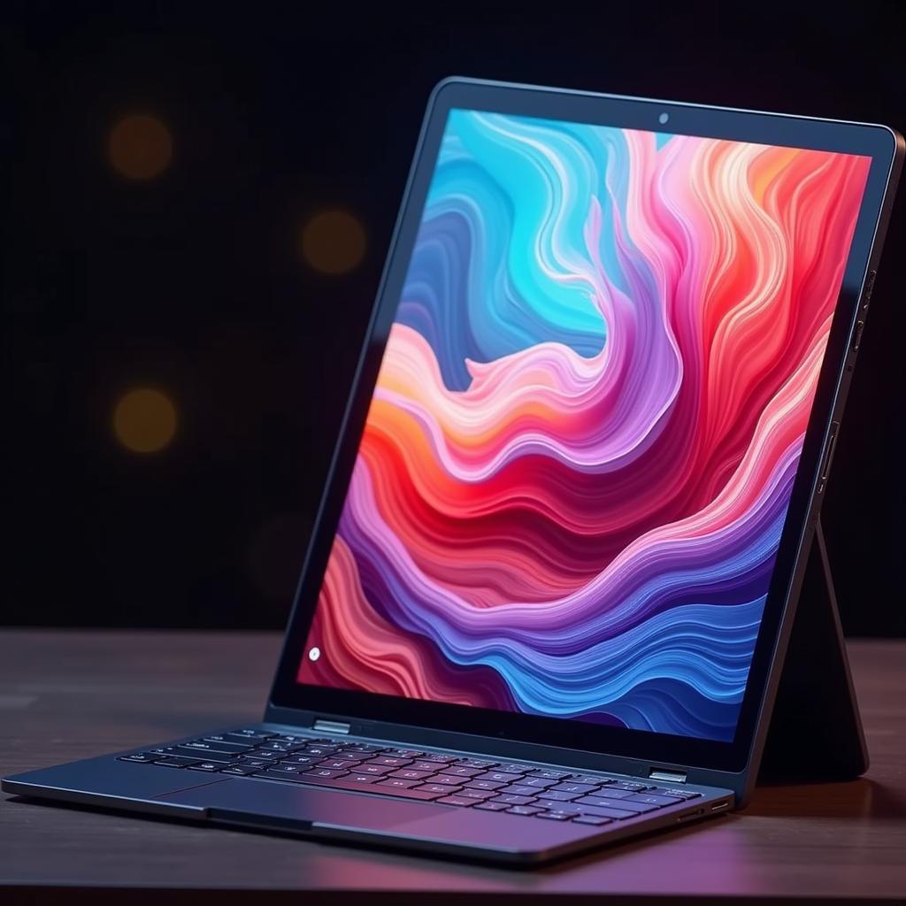 Màn hình Xiaomi Book Pro 2018 hiển thị hình ảnh sắc nét, sống động