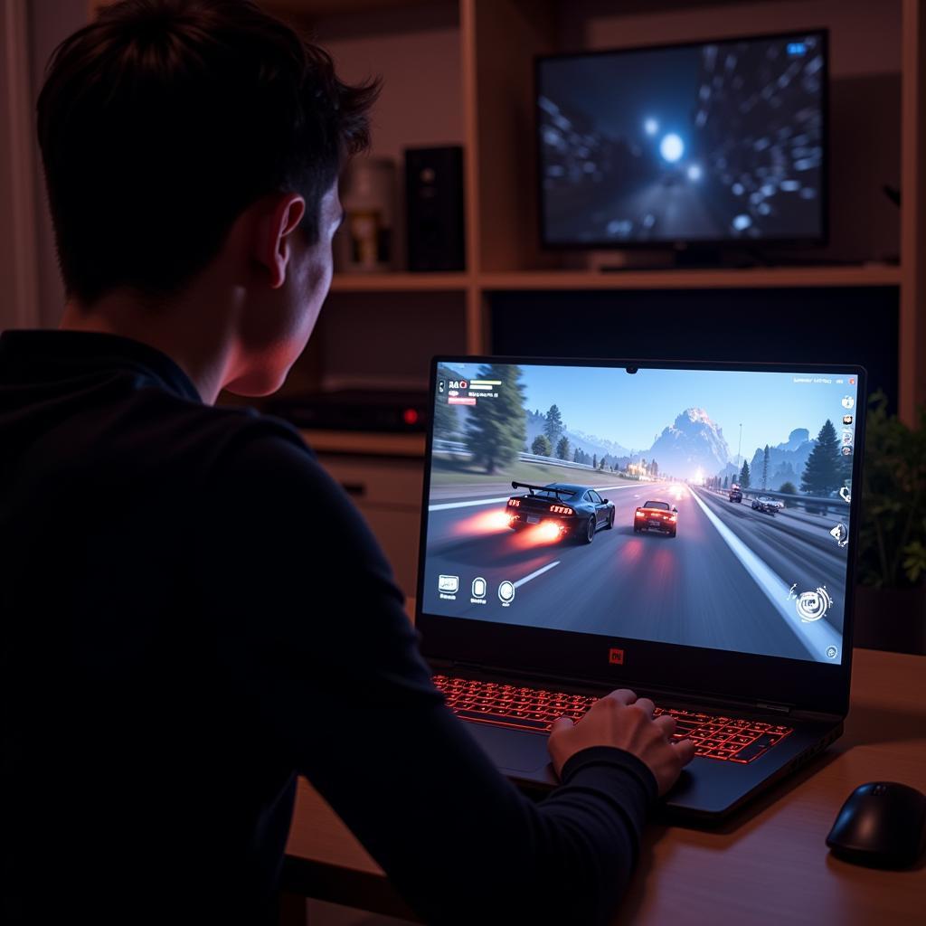 Xiaomi laptop gaming 2018 màn hình