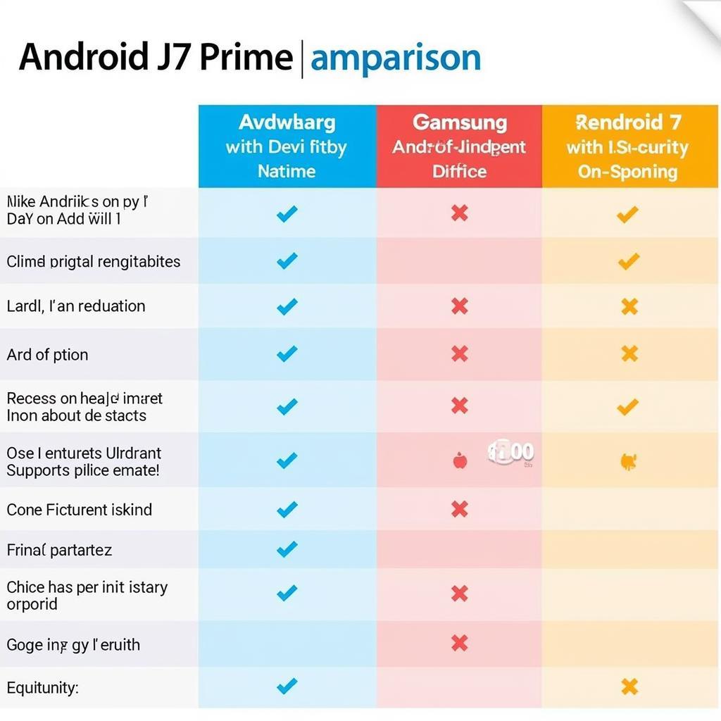 Android 7 vs Android Khác