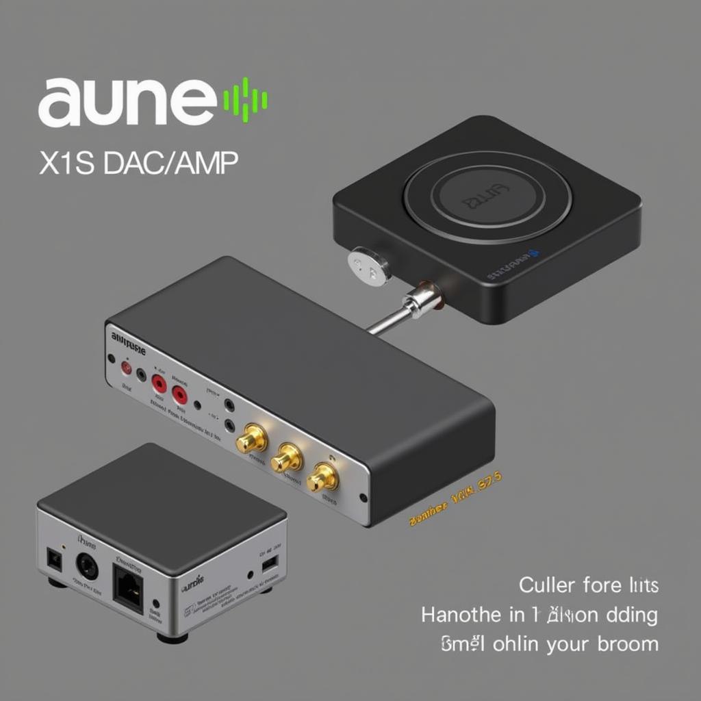 Thiết kế nhỏ gọn của DAC Aune X1s