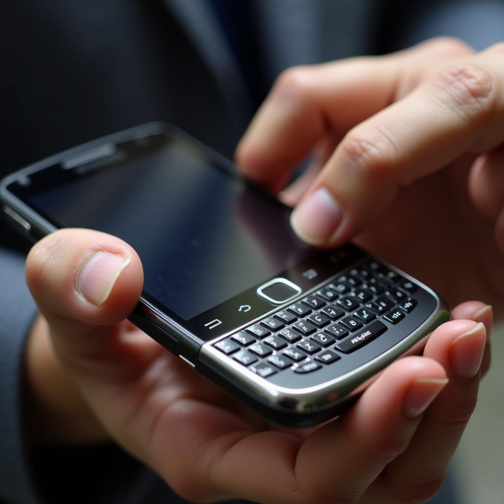 BlackBerry 9900 GSM và Bàn phím QWERTY