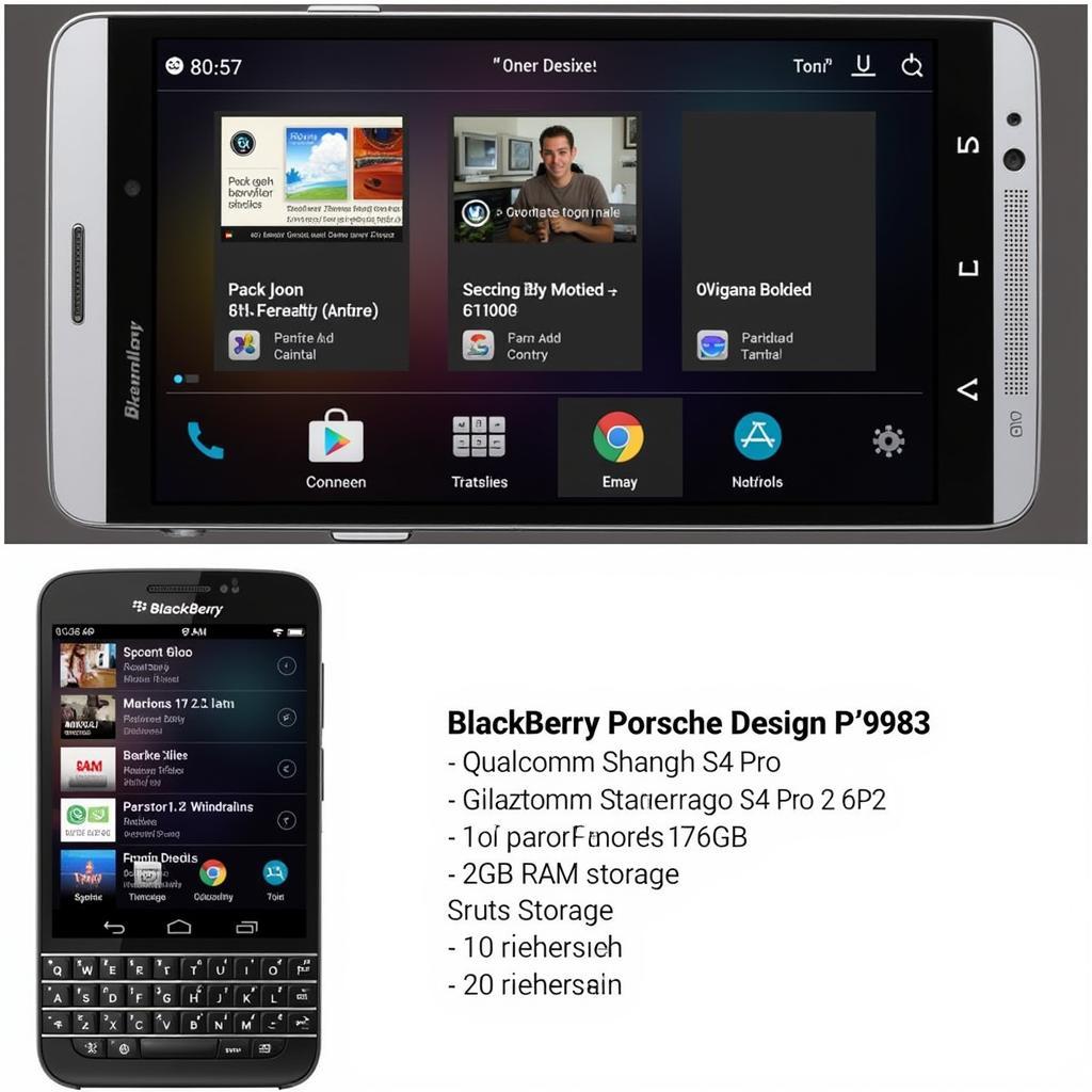 Hiệu năng BlackBerry Porsche Design P'9983