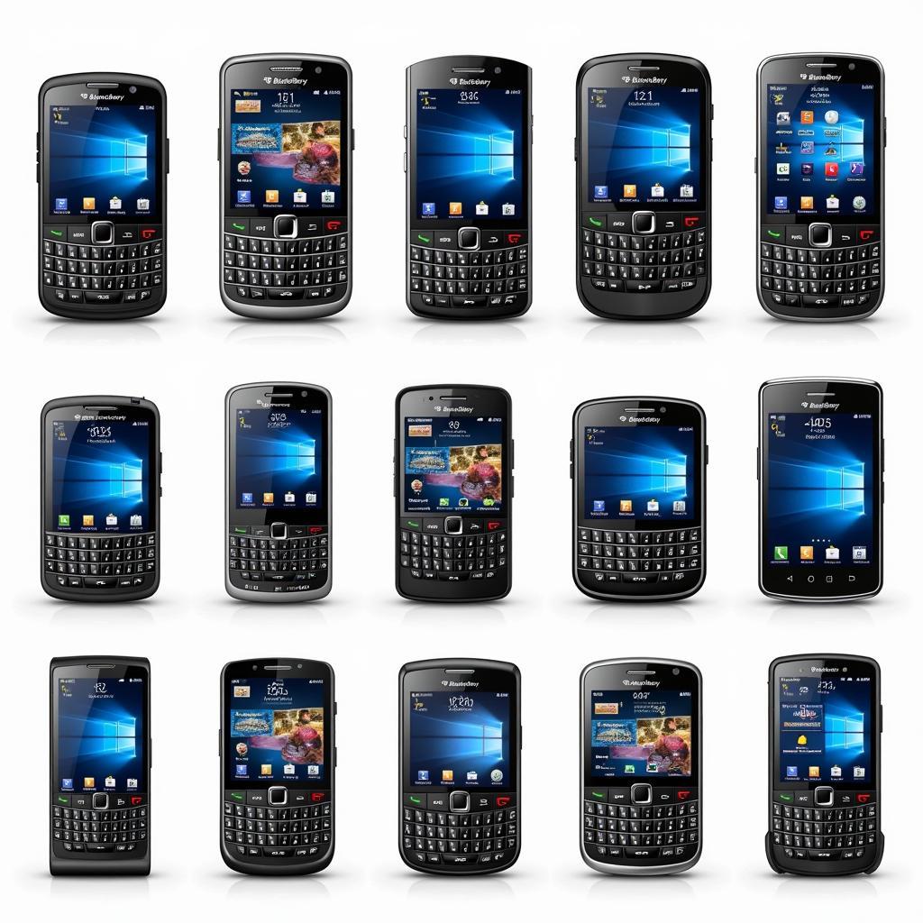 Các dòng Blackberry đa dạng đáp ứng nhiều nhu cầu