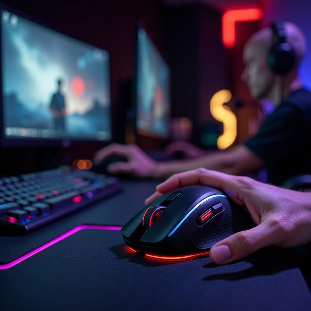 Chuột SteelSeries Rival 100 IPS: Trải Nghiệm Chơi Game