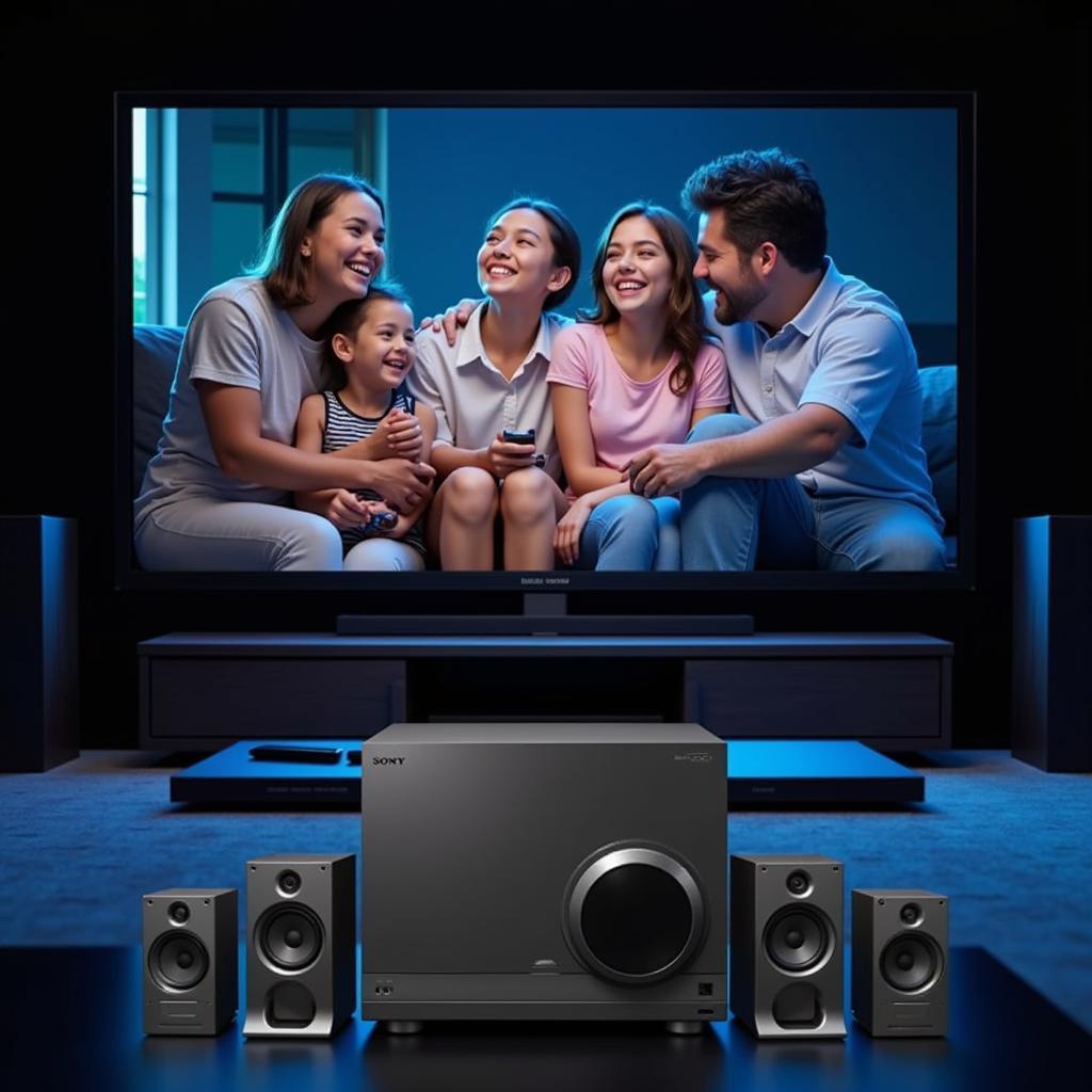 Trải nghiệm âm thanh đỉnh cao với dàn Sony 7.2