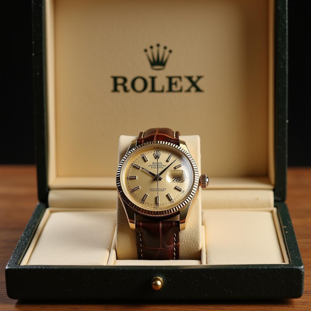 Đồng hồ Rolex cổ hộp đựng