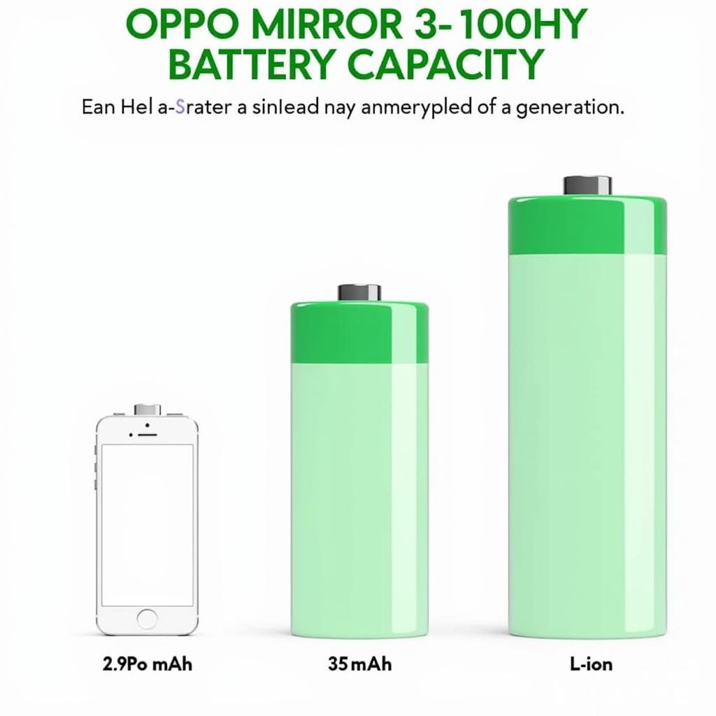 Dung lượng pin Oppo Mirror 3