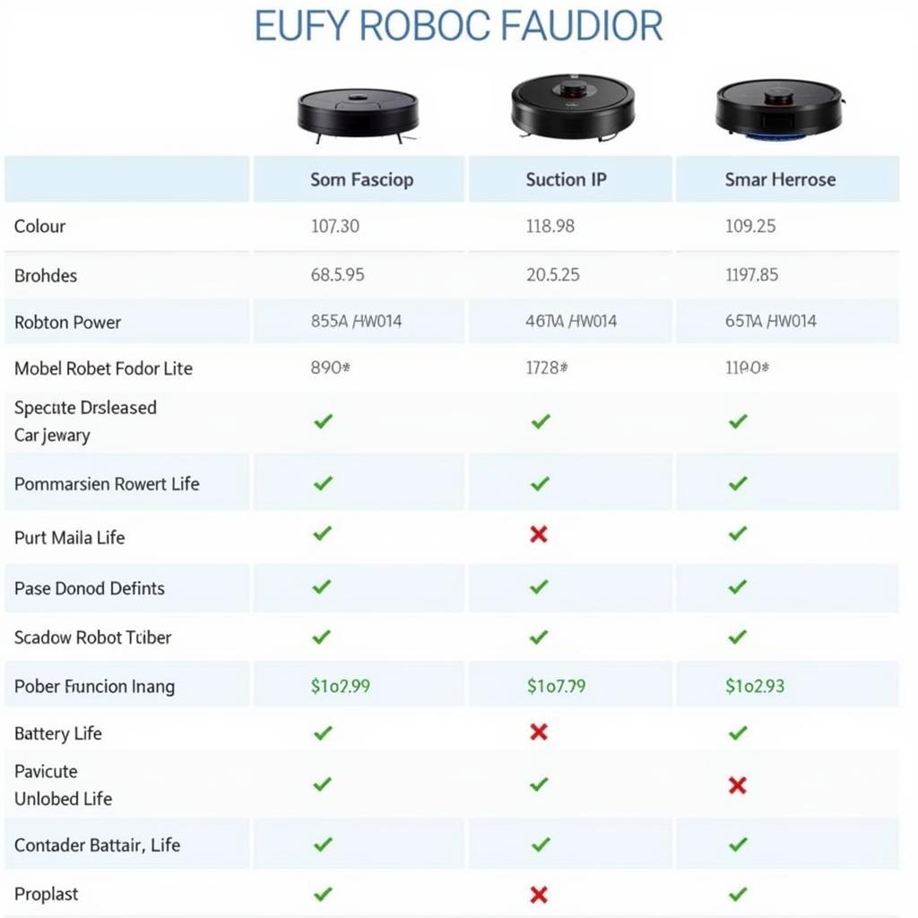 So sánh Eufy RoboVac 11 với các robot hút bụi khác