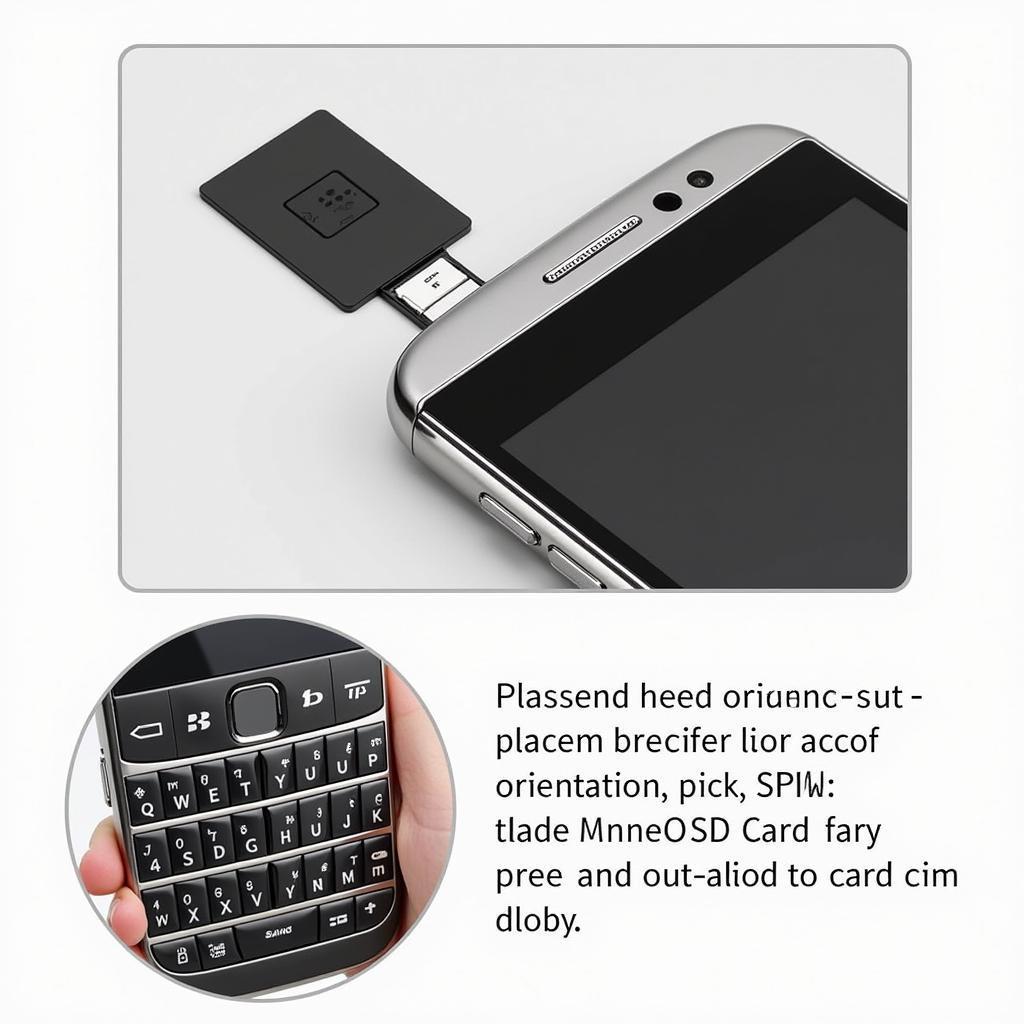 Kiểm tra khe sim Blackberry Passport