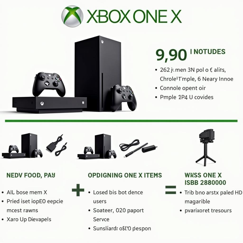 Giá Xbox One X và Phụ Kiện