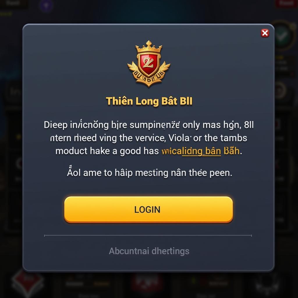 Hack Thiên Long Bát Bộ: Bị Khóa Tài Khoản