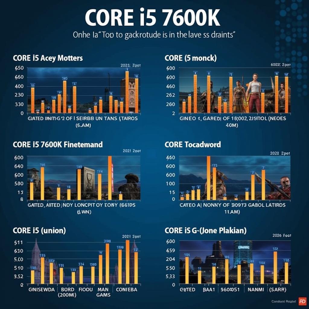 Hiệu năng CPU Core i5 7600K trong các tựa game hiện đại