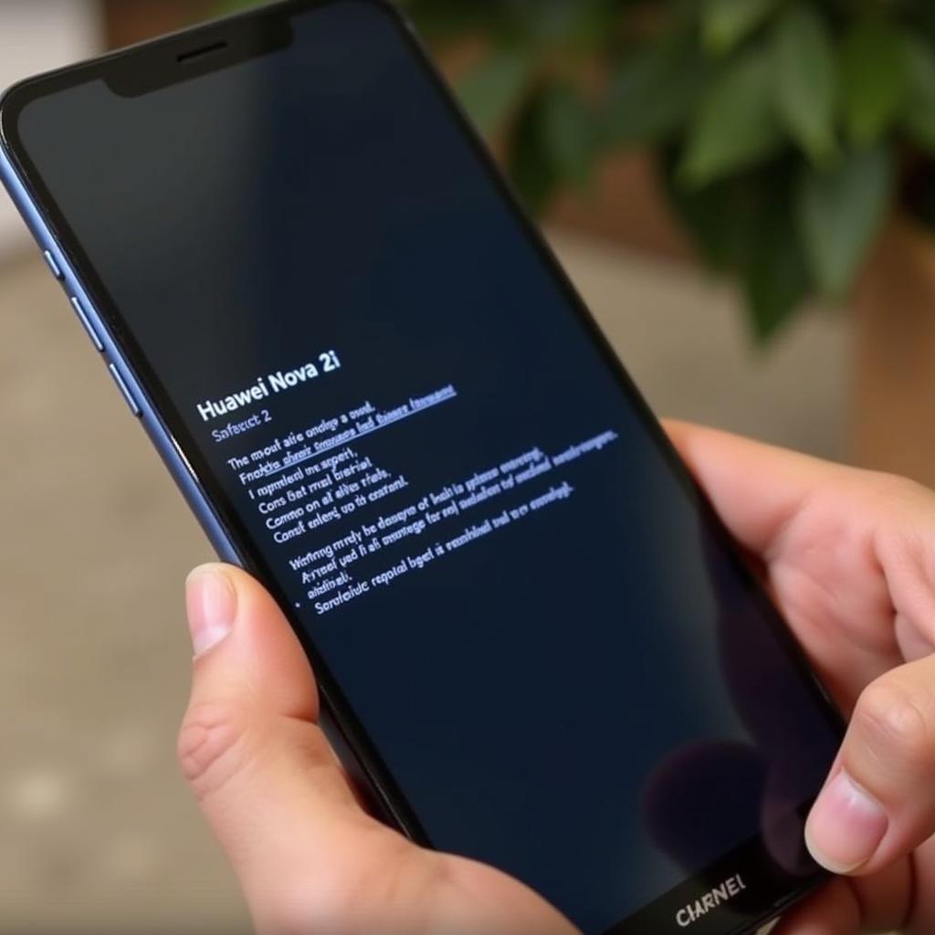 Huawei Nova 2i bị lỗi