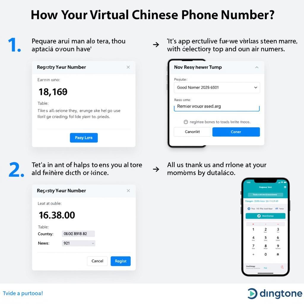 Hướng dẫn tạo số điện thoại ảo Trung Quốc với Dingtone
