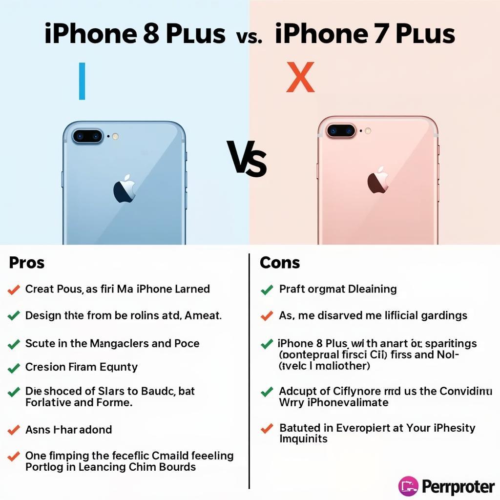 So sánh tổng quan iPhone 8 Plus và iPhone 7 Plus