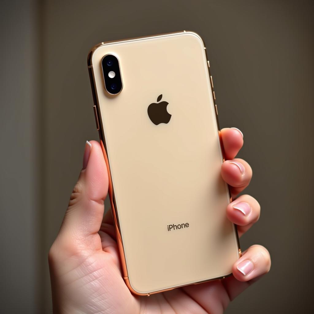 Trên tay iPhone XS Max Gold sang trọng