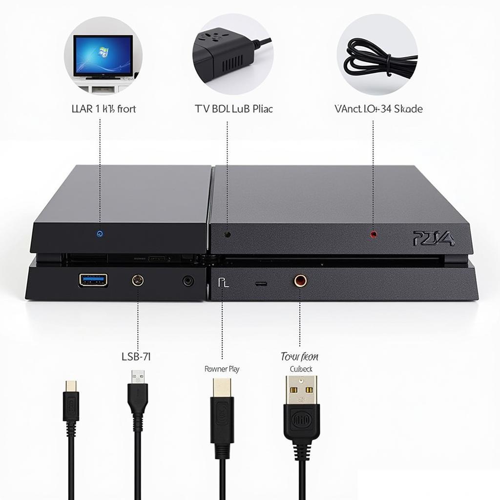 Kết nối PS4 Slim với TV