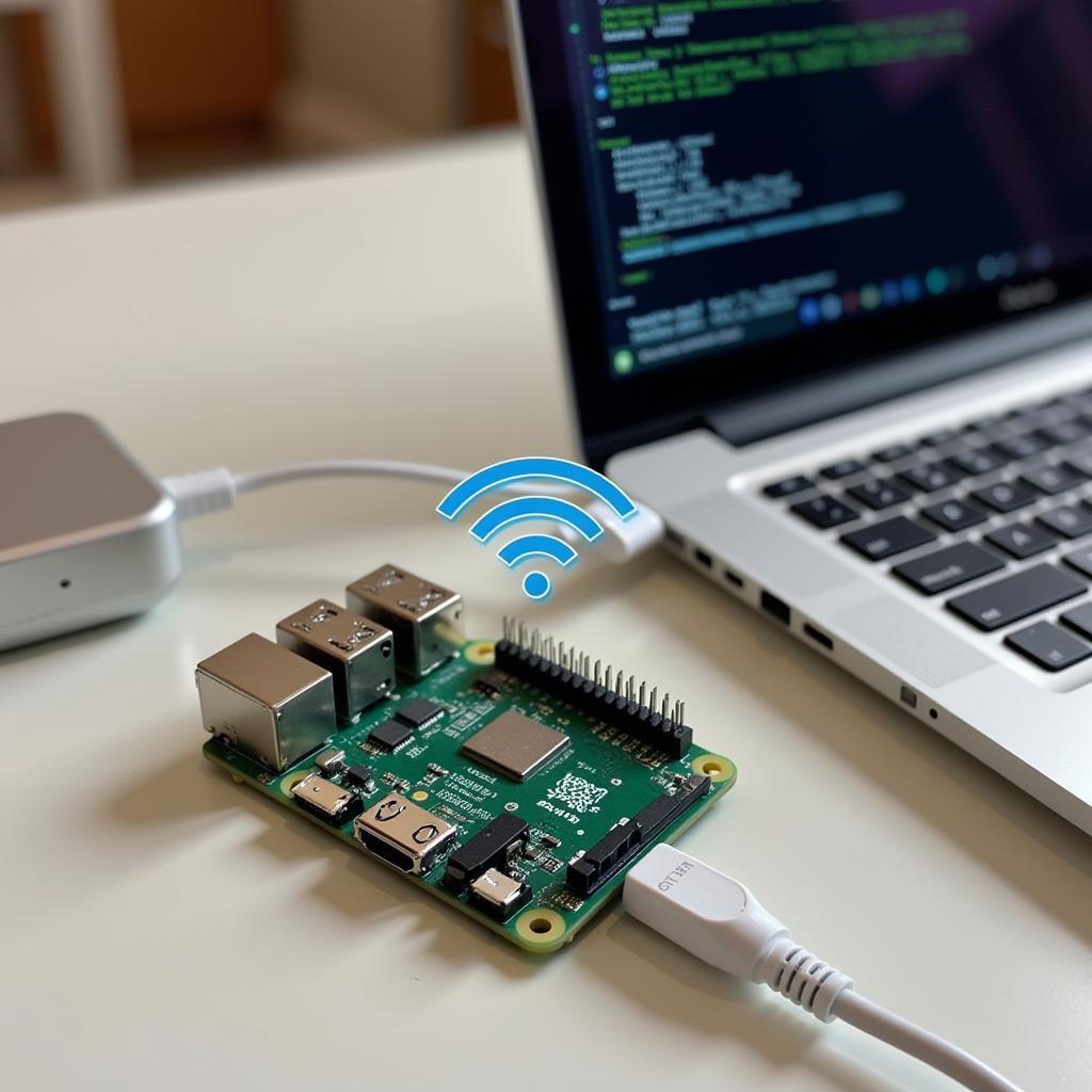 Kết nối Raspberry Pi với Laptop không dây (Wi-Fi)