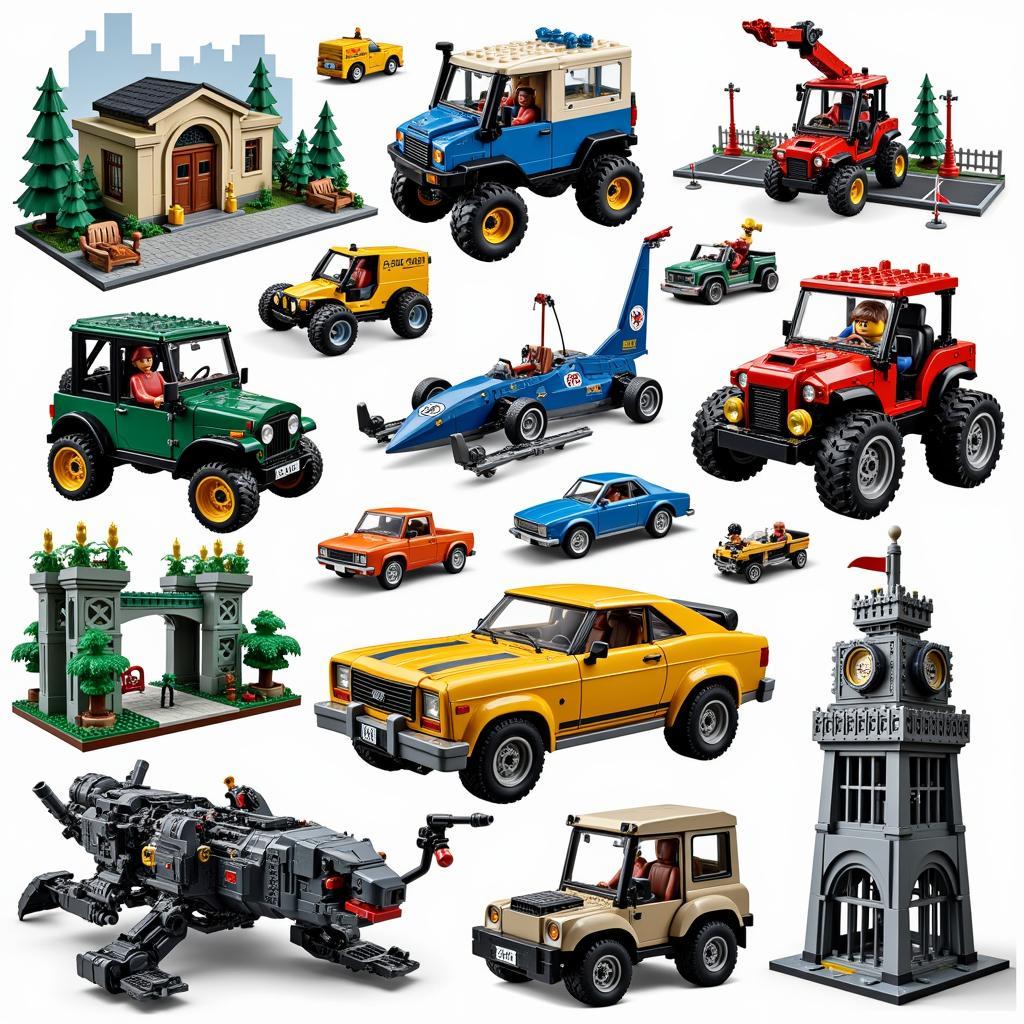 Khám phá thế giới Lego đầy màu sắc và đa dạng với các loại Lego khác nhau, từ Lego City đến Lego Technic.