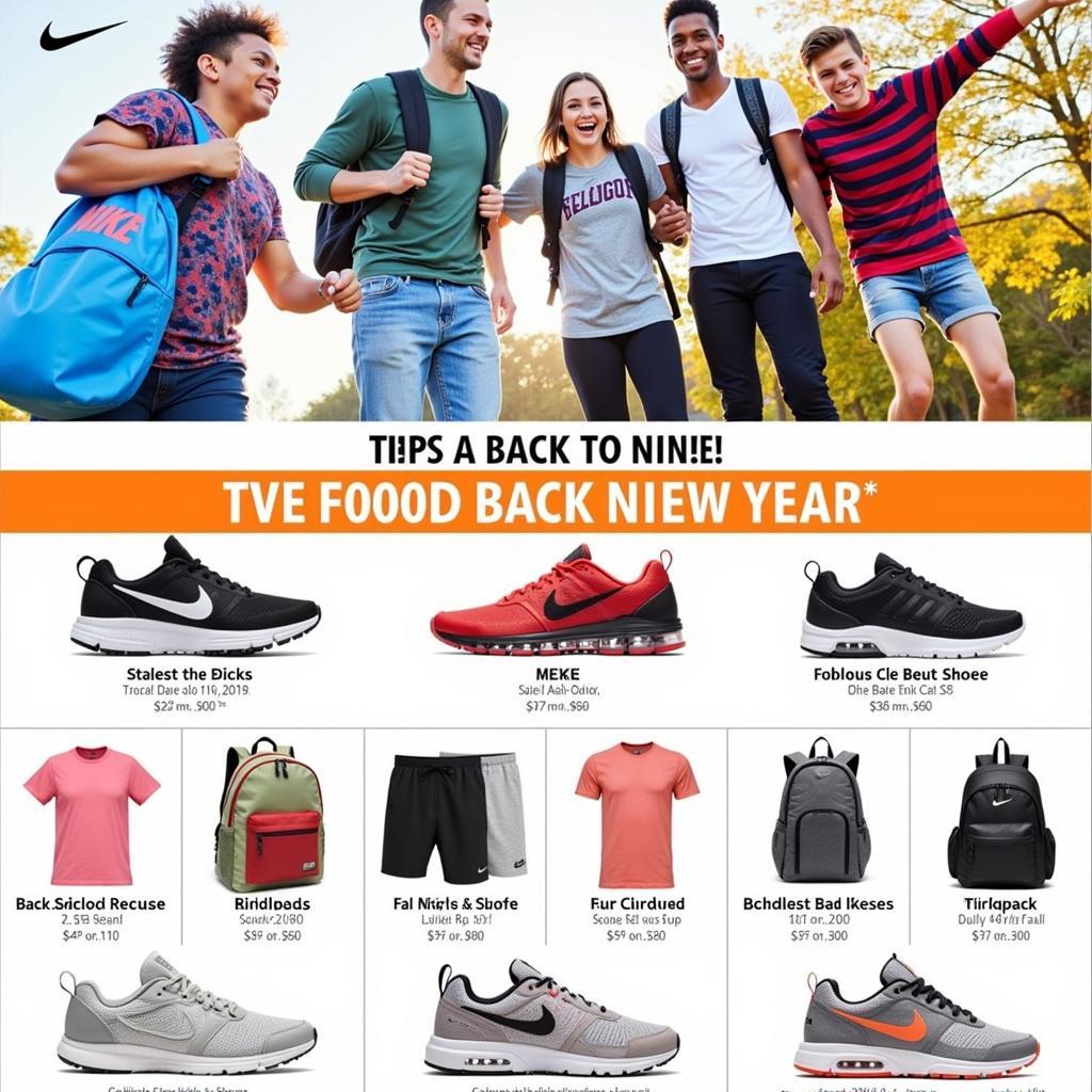 Chương trình khuyến mãi Back to School của Nike năm 2019