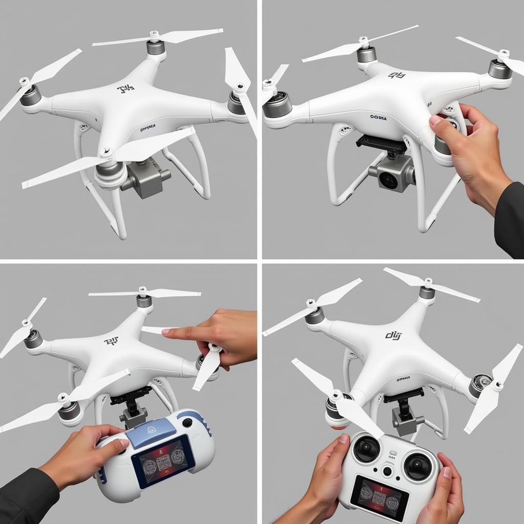 Kiểm tra flycam Phantom 3 cũ