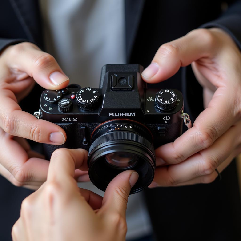 Kiểm tra Fujifilm XT2 cũ kỹ lưỡng trước khi mua