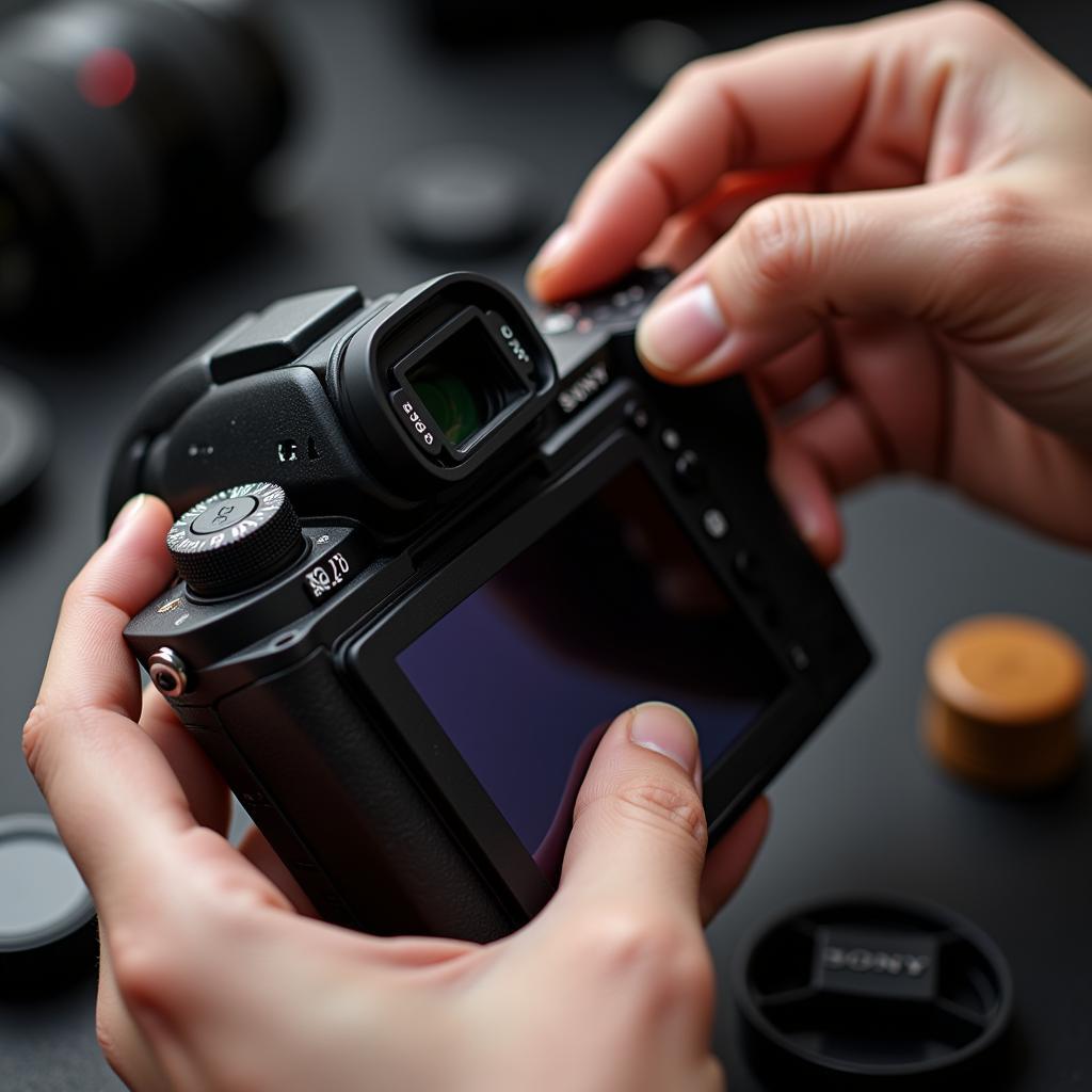 Kiểm tra Sony A7III cũ kỹ lưỡng