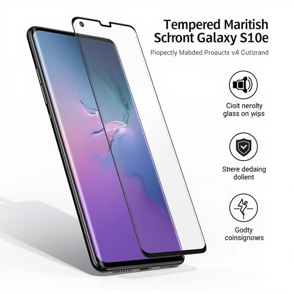 Kính cường lực Galaxy S10e bảo vệ màn hình