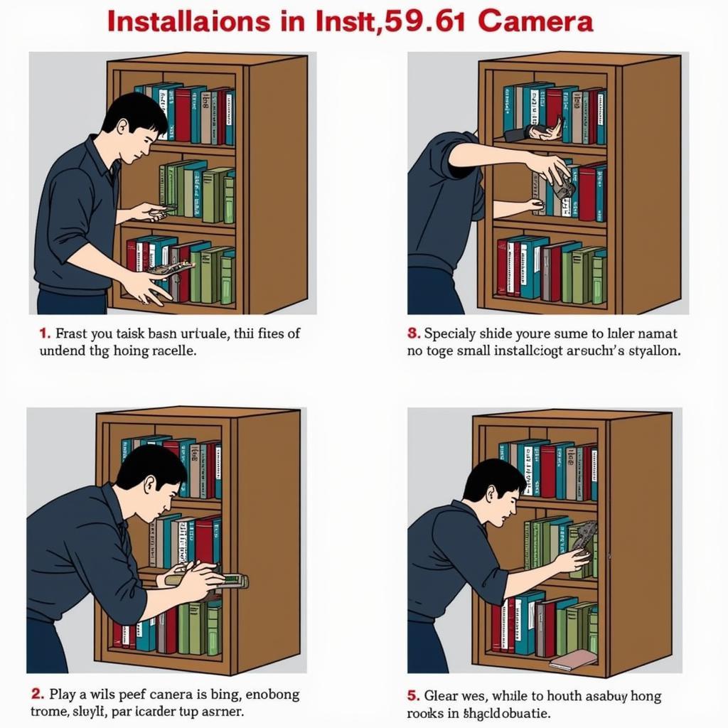 Lắp đặt camera giấu kín an toàn hiệu quả