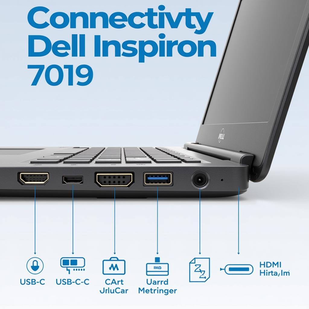 Laptop Inspiron 7000: Kết nối đa năng