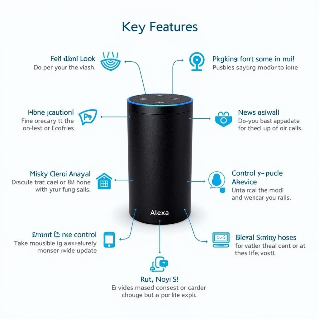 Loa Alexa Amazon - Tính năng nổi bật