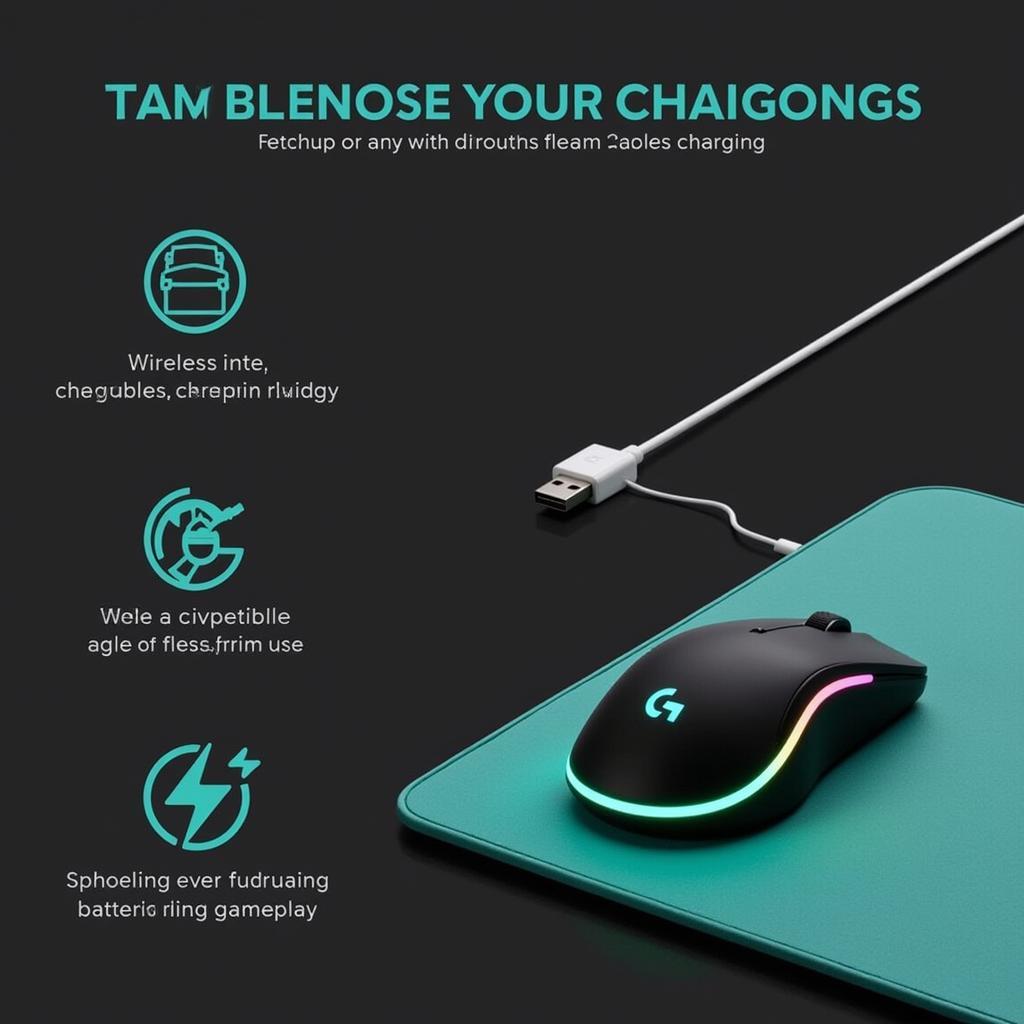 Bộ sạc không dây Logitech Powerplay cho trải nghiệm chơi game không giới hạn