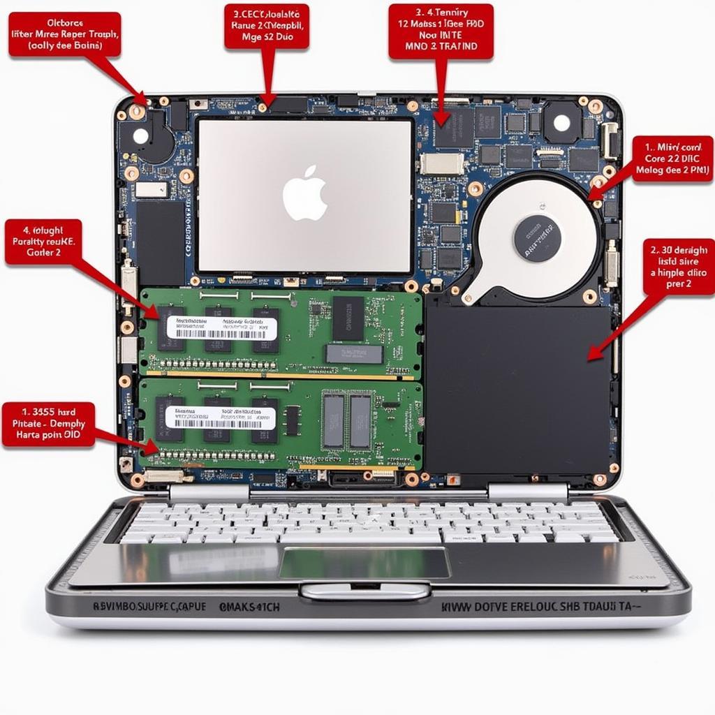 MacBook Pro 2010 Core 2 Duo Cấu Hình