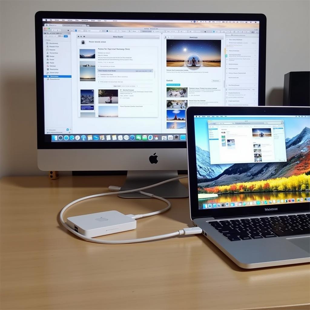 Macbook Pro 2011 kết nối màn hình ngoài