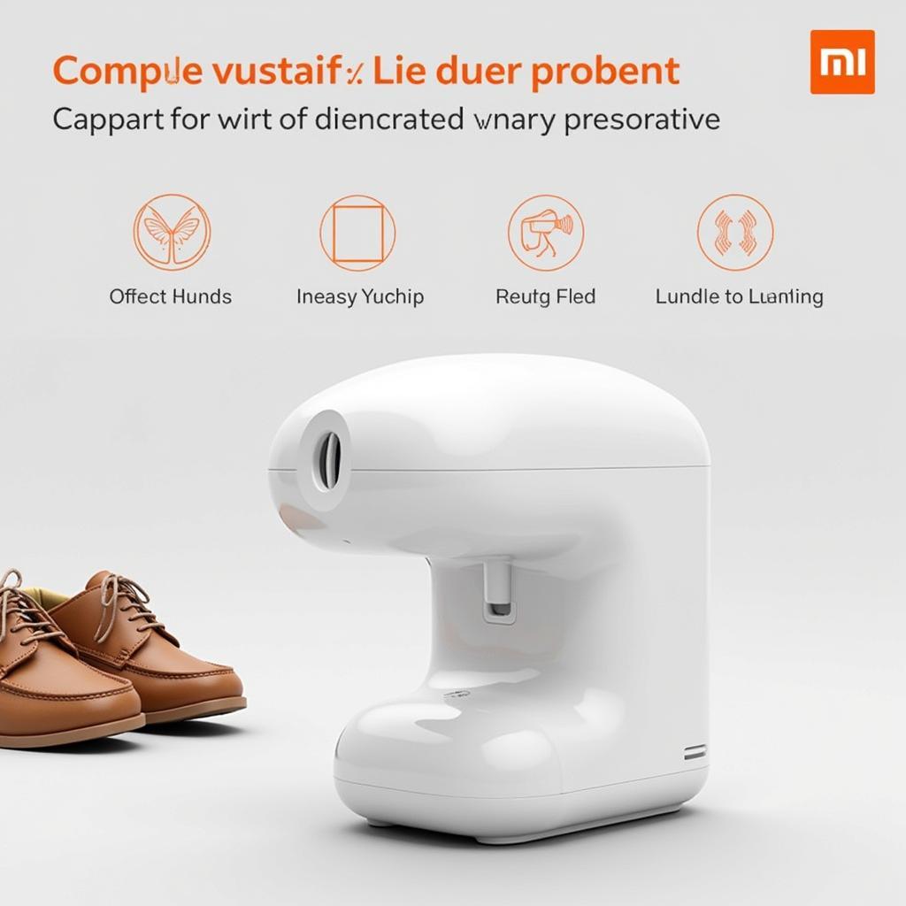 Máy sấy giày Xiaomi hiện đại và tiện lợi