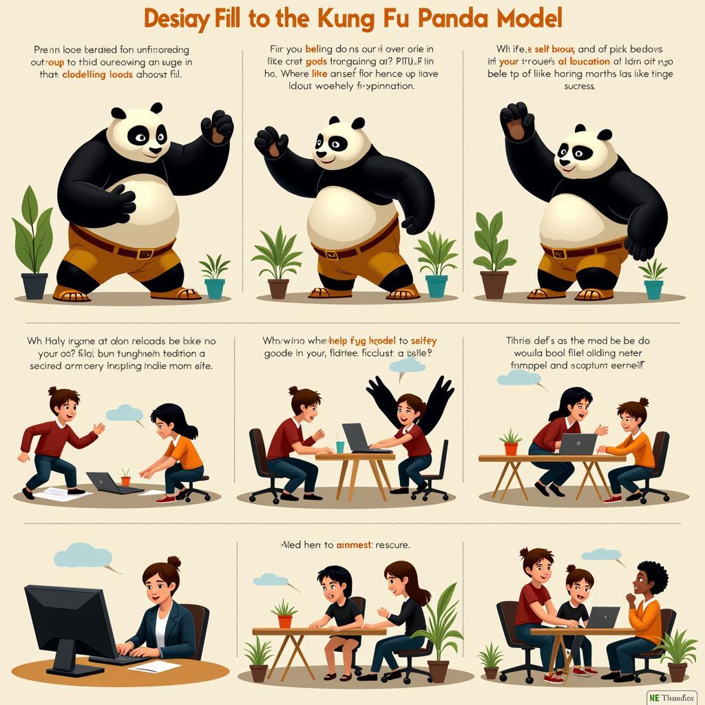 Áp dụng mô hình Kungfu Panda trong cuộc sống