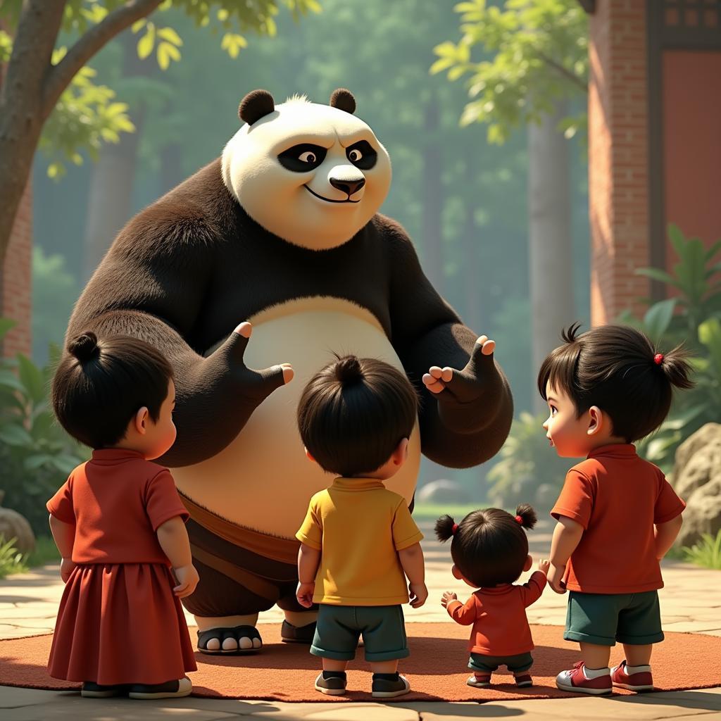 Lãnh đạo bằng cảm hứng trong mô hình Kungfu Panda