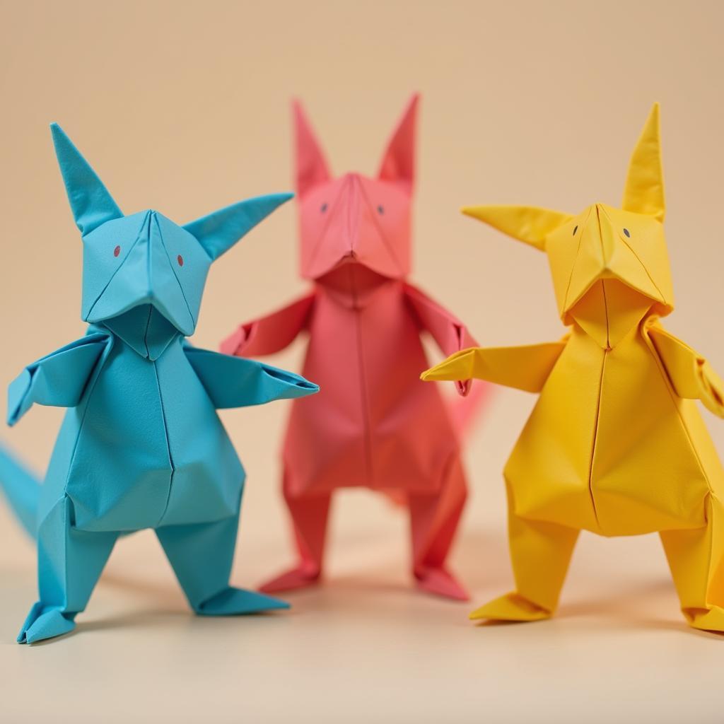 Nghệ thuật gấp giấy Nhật Bản Origami