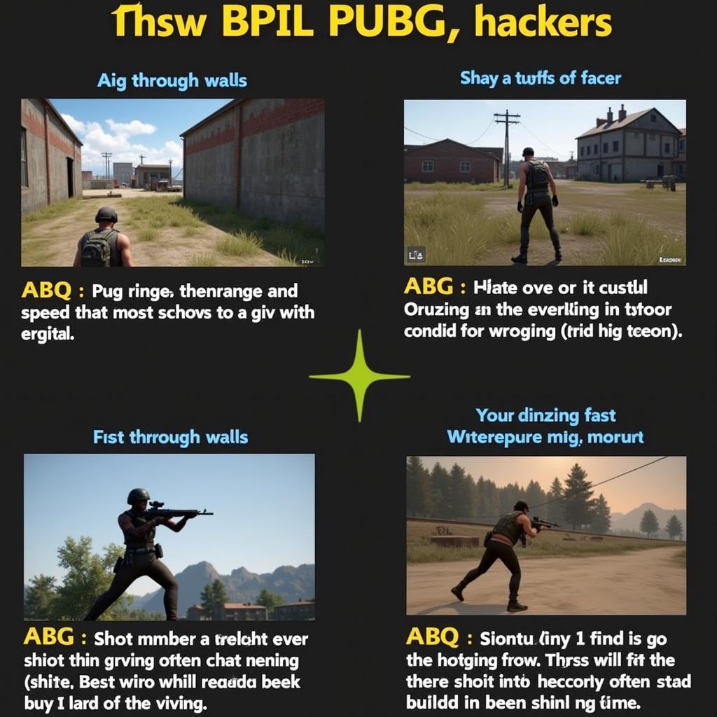 Nhận biết hacker trong PUBG