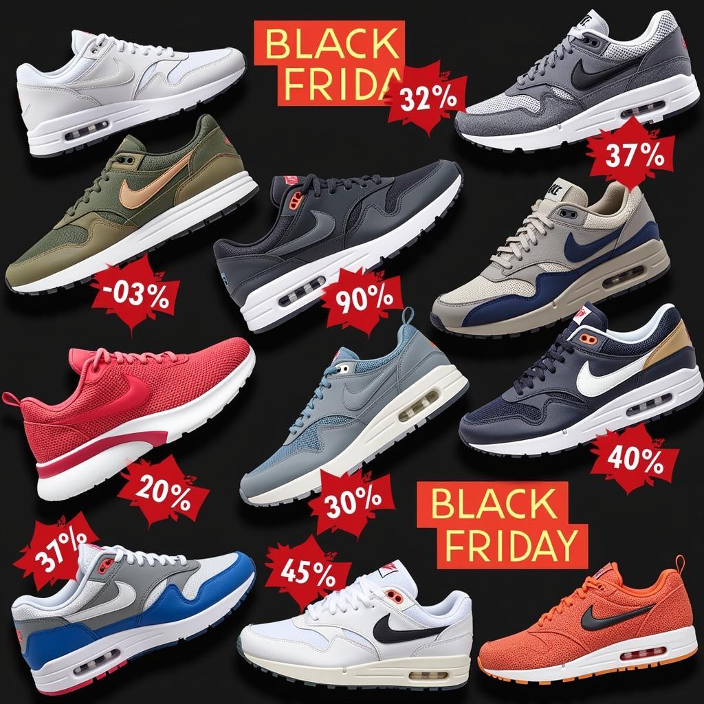 Giày Nike giảm giá mạnh trong ngày Black Friday