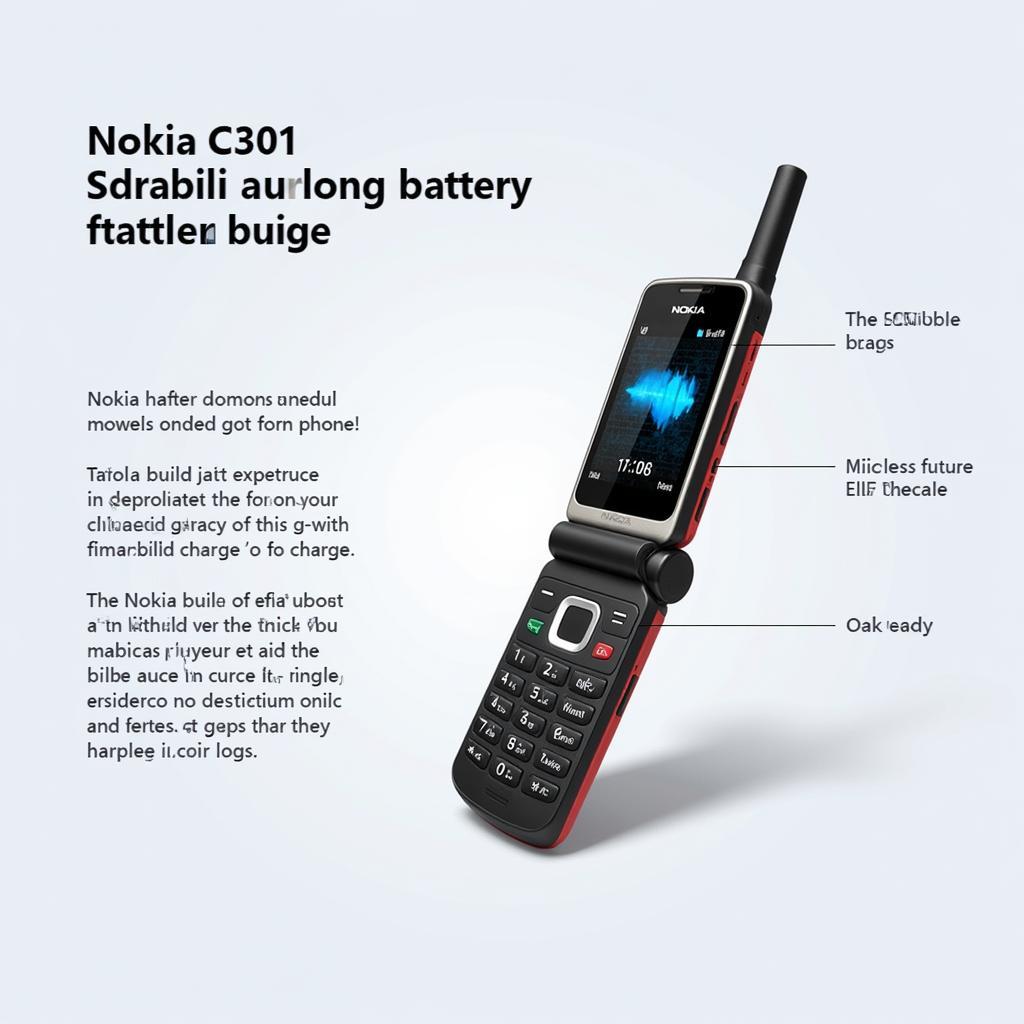 Nokia C3-01 nổi bật với độ bền và thời lượng pin dài