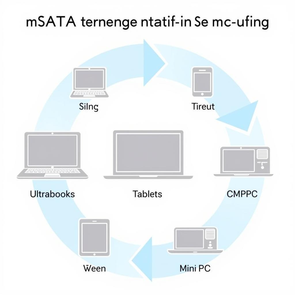 Ổ MSATA được ứng dụng rộng rãi trong các thiết bị điện tử