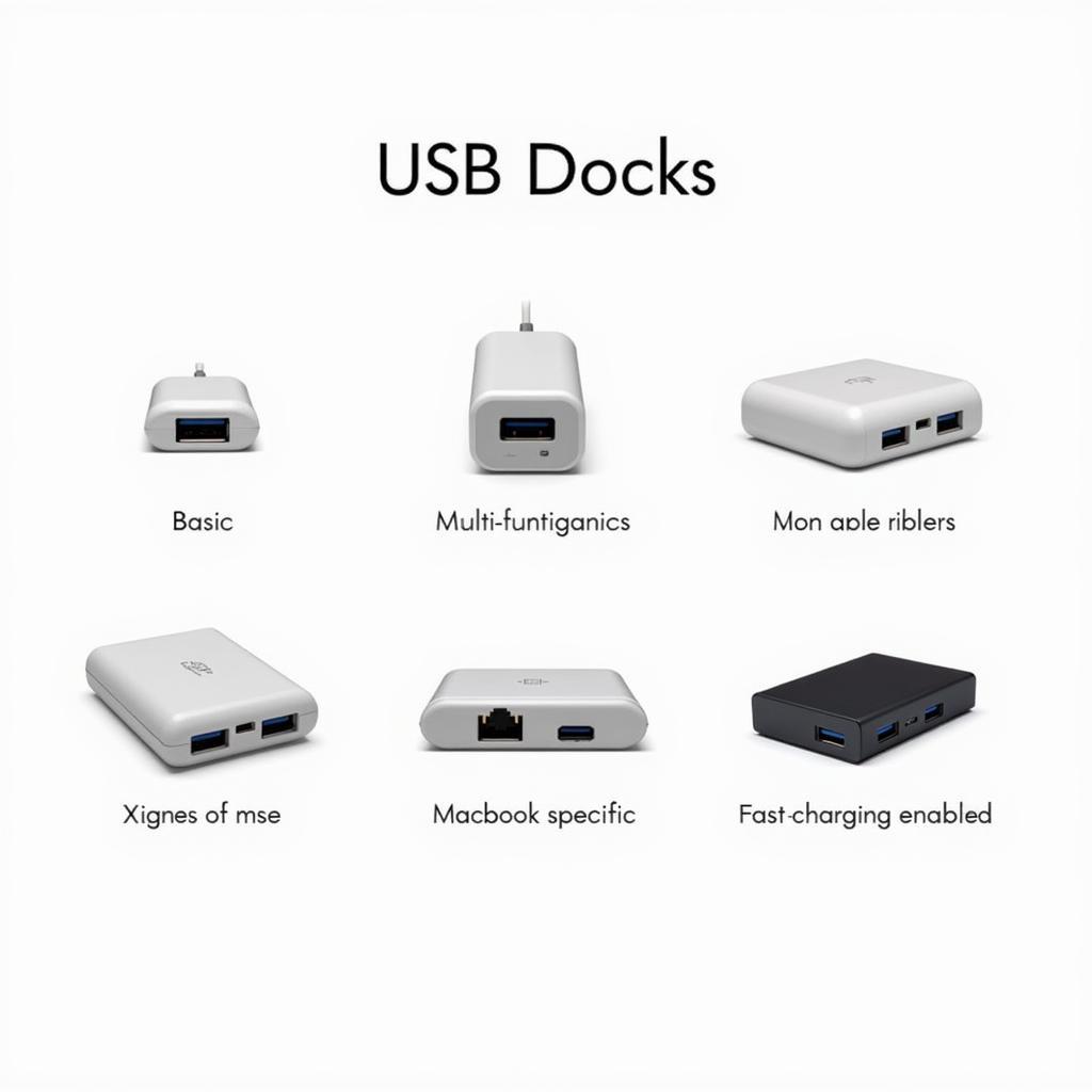 Sigma USB Dock Các Loại Phổ Biến