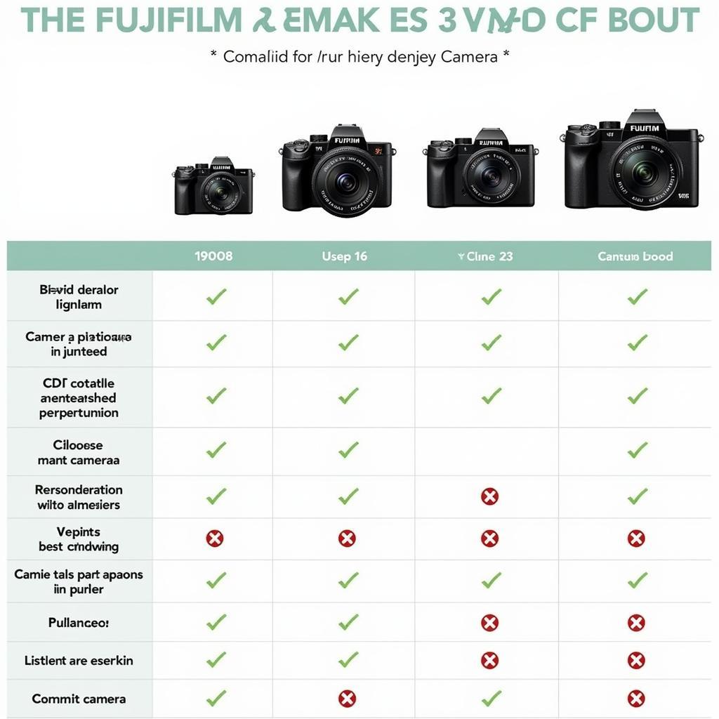 So sánh các dòng máy ảnh Fujifilm compact